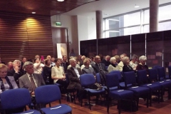 8 October 2015, National Library of Ireland, President Higgins launches the Joint FULS/FLHS Hidden Gems and Forgotten People project. The audience for the launch