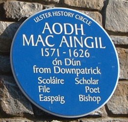 Plaque at St Patrick's Centre, Downpatrick